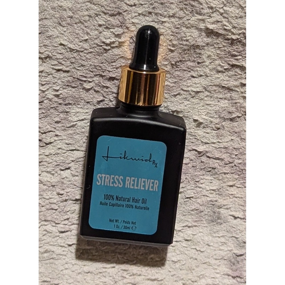 Likwid Rx Stress Reliever  Hair‎ Oil 100% Natural 1 oz New